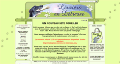 Desktop Screenshot of levriers-en-detresse.org